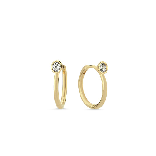 Stone Trumpet Earrings