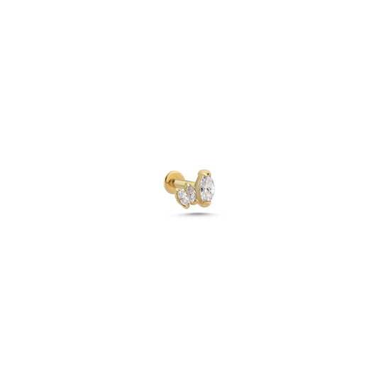 Üçlü Markiz Piercing