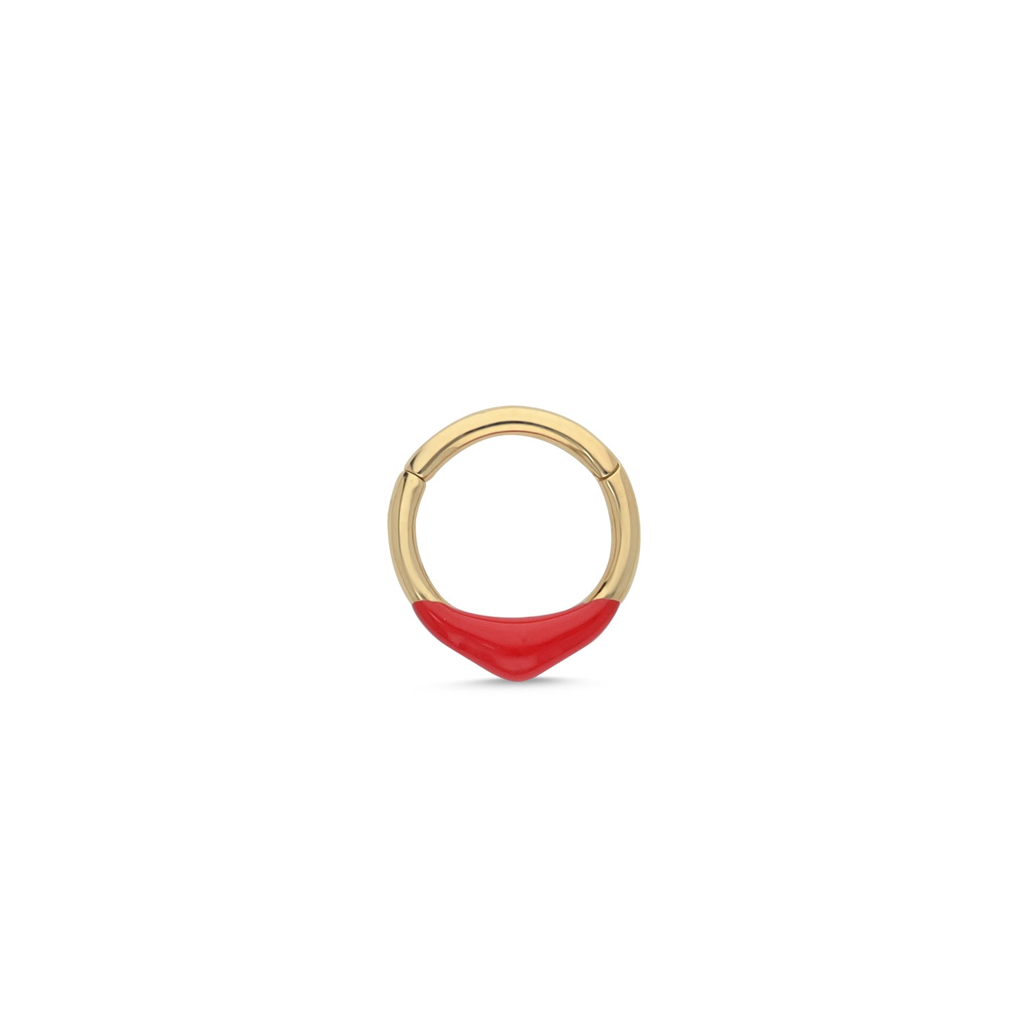 Kırmızı Halka Piercing